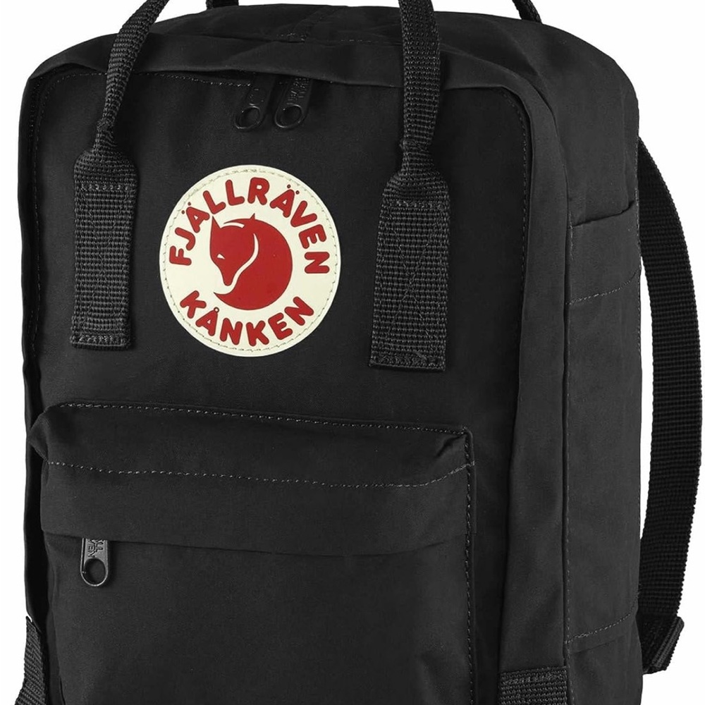 New Fjallraven Kanken Mini Women’s Backpack in Black